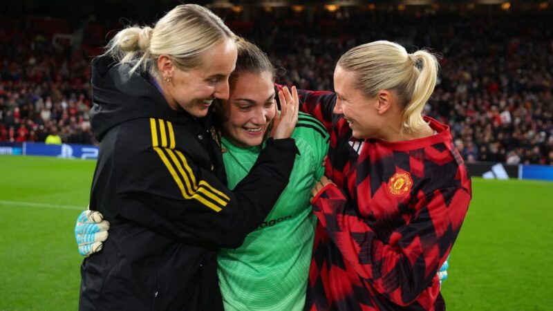 Man United hail history-making UWCL night after win over PSG