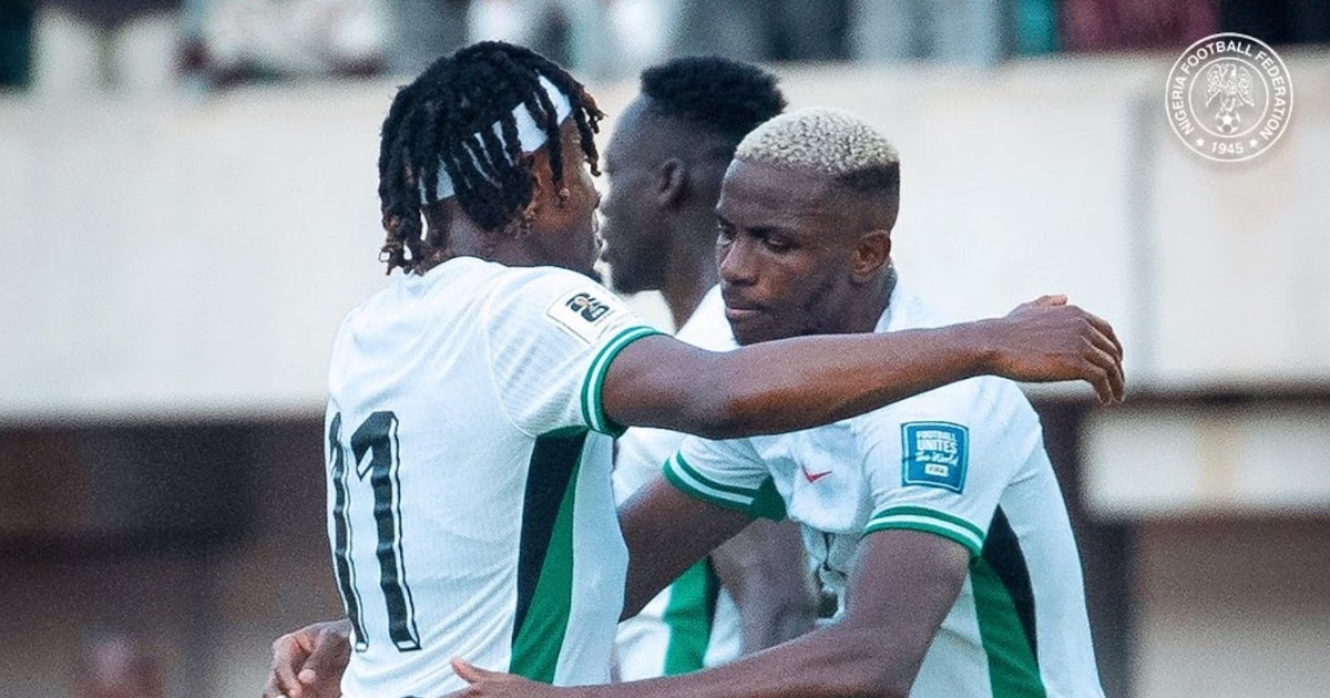 Simon benched as Chukwueze joins Osimhen, Lookman in attack for Gabon tie