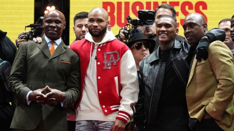 Eubank Jr. and Benn’s fathers face-to-face after money dispute