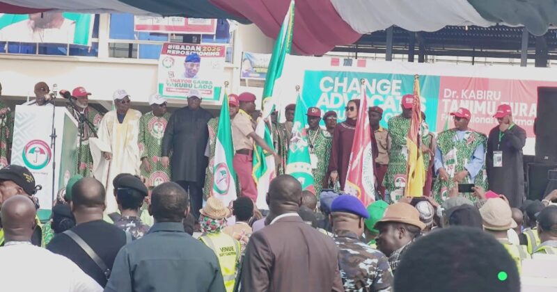 PDP convention kicks off as Bala Mohammed, Dauda Lawal, Fintiri arrive venue