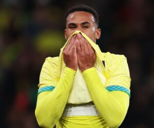 Arsenal’s Gabriel goes off injured in Brazil friendly win