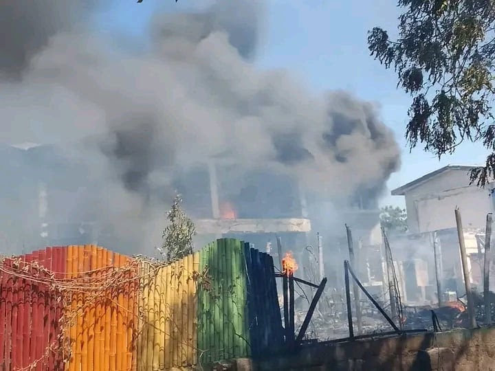 Fire ravages restaurant in Borno