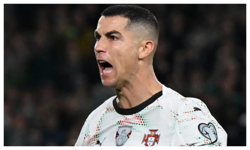 Ronaldo reacts as Portugal qualify for 2026 World Cup