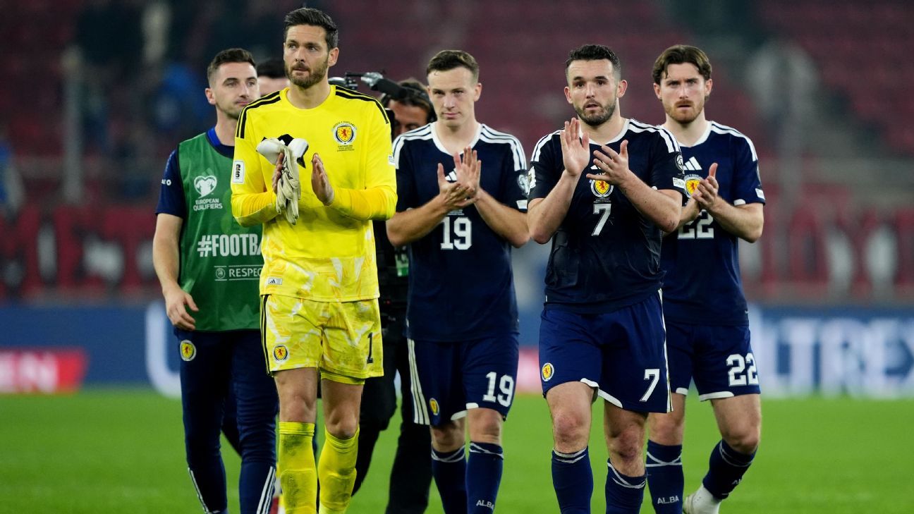 Scotland vs Denmark LIVE: Follow World Cup qualifier as winner takes all at Hampden Park