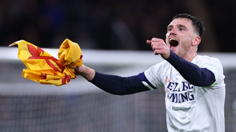 Robertson ‘in bits’ over Jota as Scotland qualify for World Cup