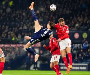 Scott McTominay overhead kick ‘best i’ve ever seen’ says Scotland boss Steve Clarke