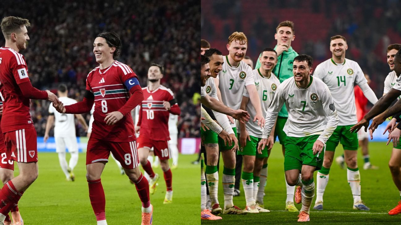 World Cup playoff draw explained: Who Wales, Ireland and Northern Ireland could face