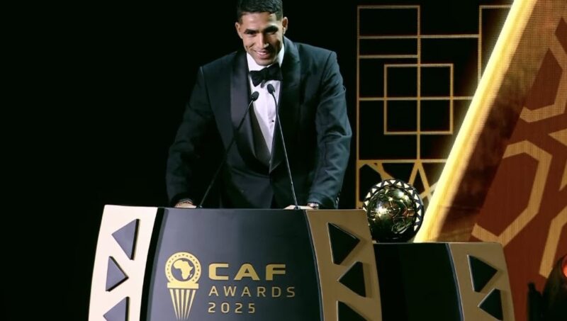 Ajibade, Osimhen edged out as Hakimi, Chebbak sweep CAF best player awards