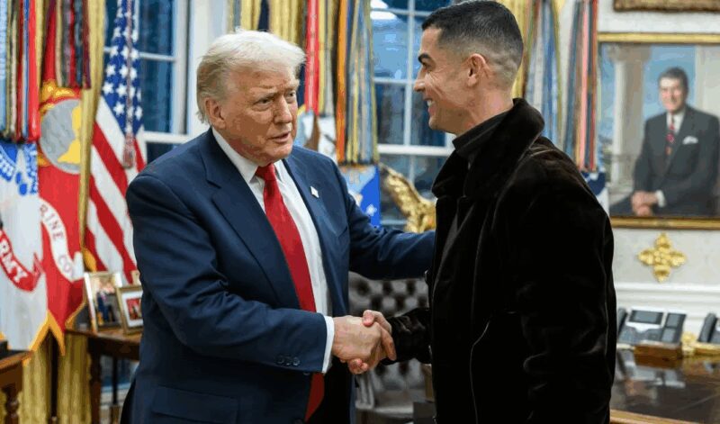 PHOTOS: Ronaldo meets Trump at White House