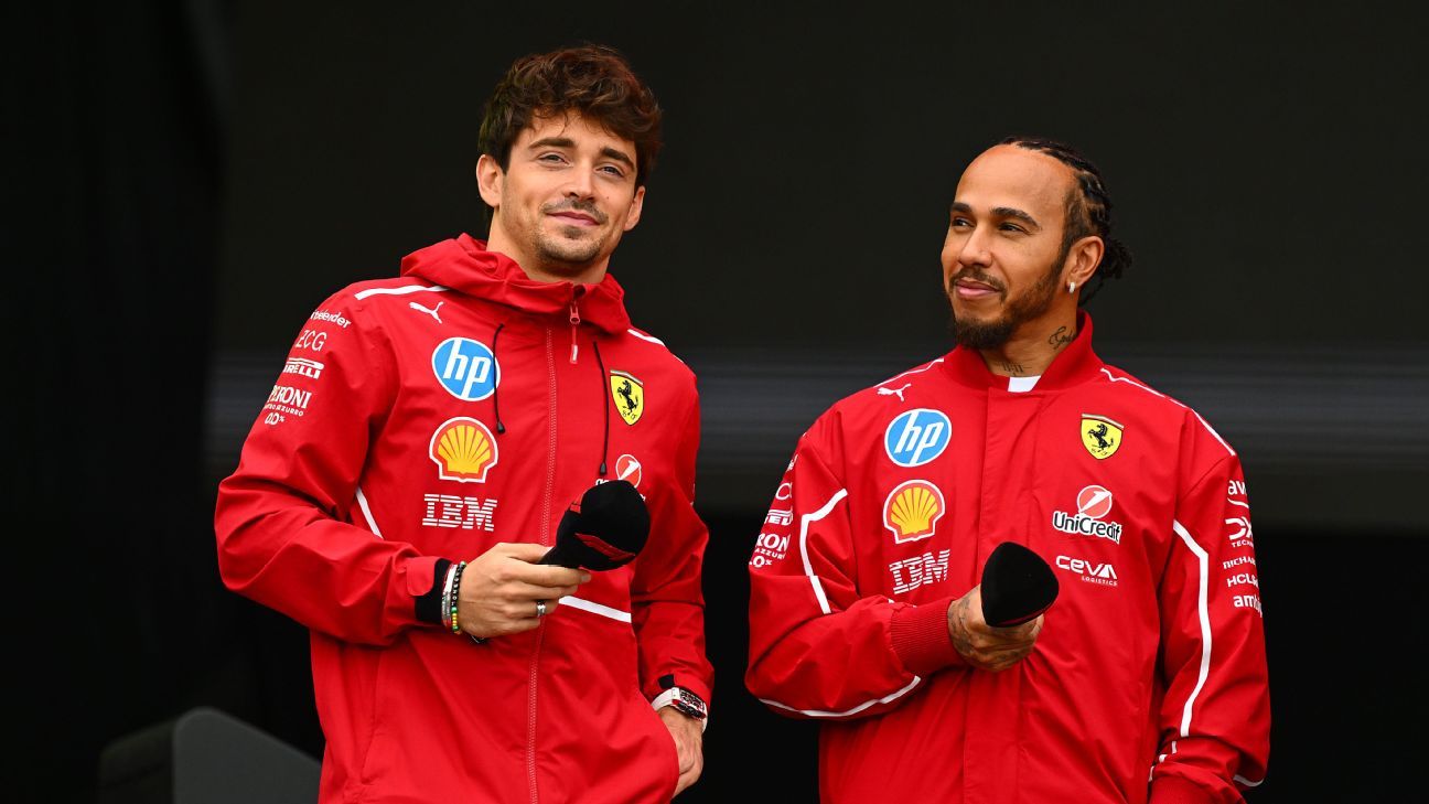 Ferrari’s Hamilton, Leclerc downplay Elkann’s ‘not up to par’ comments