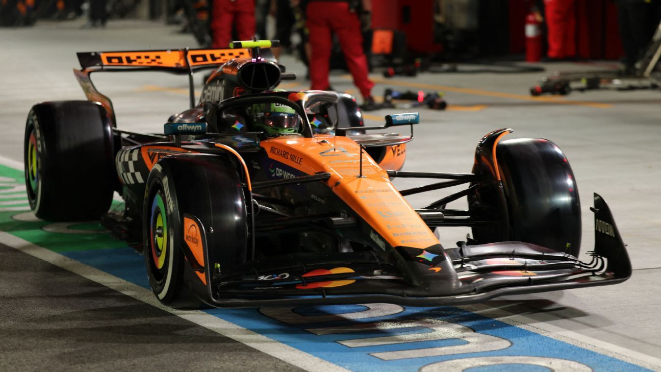 Las Vegas GP: McLaren’s Norris, Piastri disqualified for illegal plank wear