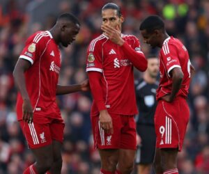 Liverpool’s Virgil van Dijk: We’re letting Slot down amid ‘mess’ of a season