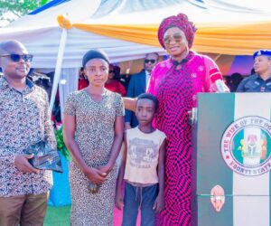 Ebonyi first lady gifts boy, mother N1m, house