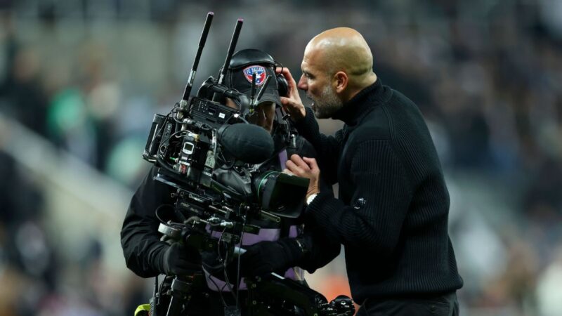 Man City’s Guardiola ‘ashamed’ of altercation with cameraman
