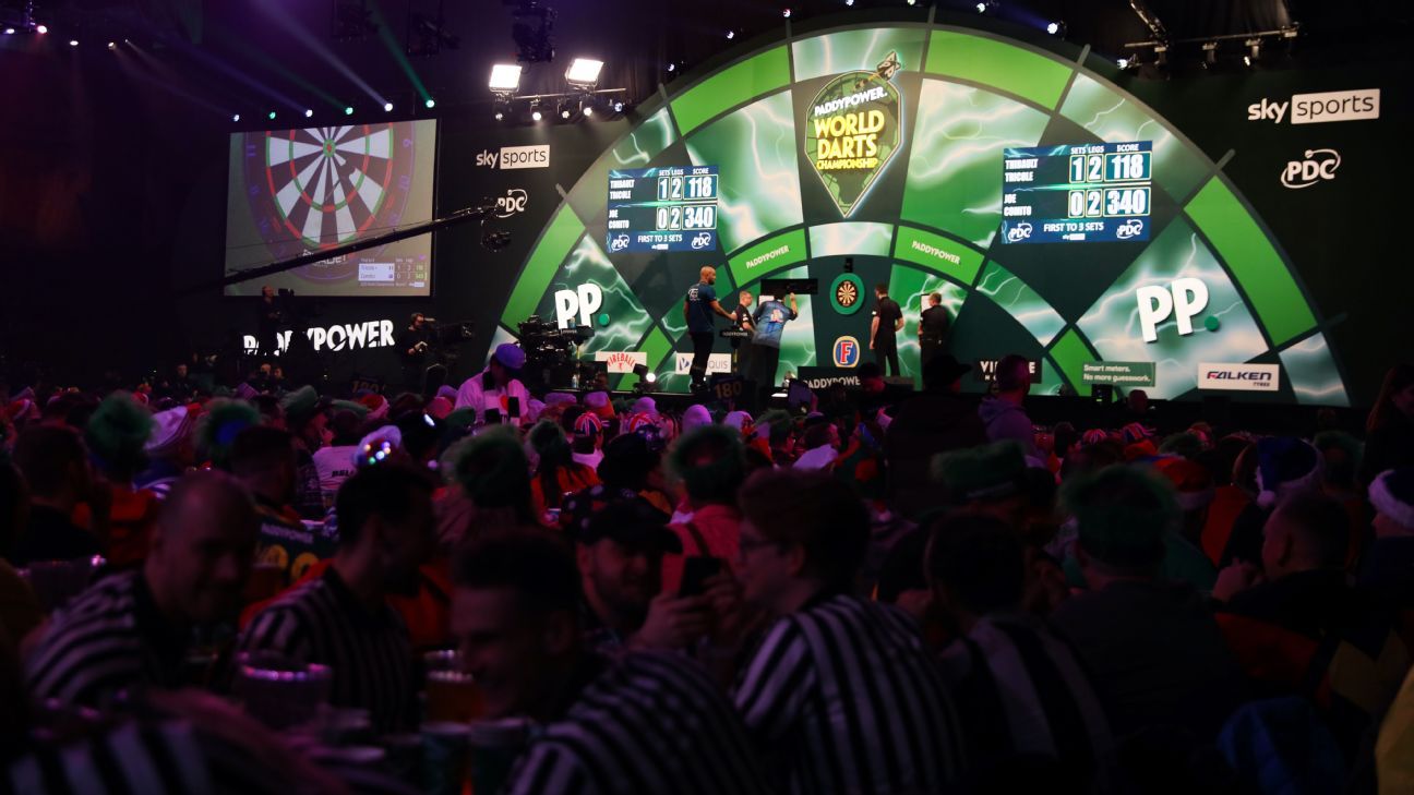 World Darts Championship: Fan to throw nine darts for £180,000 prize