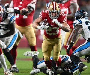 49ers top Panthers, as Christian McCaffrey beats former team