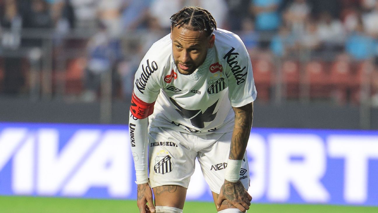 Injured Neymar in danger of missing Santos’ relegation fight – sources