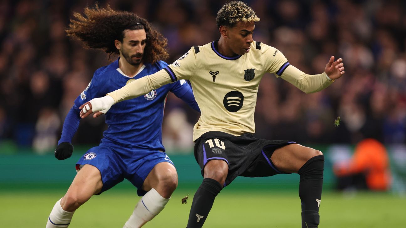 Chelsea vs. Barcelona: Rooney says Cucurella gave lesson vs. Yamal