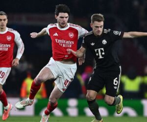 Champions League live updates: Arsenal and Bayern battle, Mbappé notches first-half hat trick
