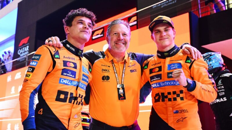 Piastri wins Qatar GP sprint race; Norris 3rd, Verstappen 4th