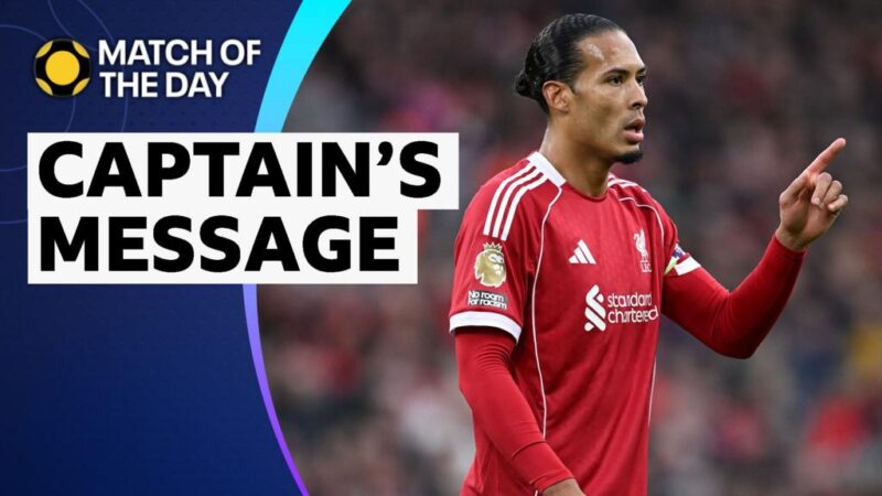 Liverpool need to 'go back to basics' as Van Dijk voices frustrations