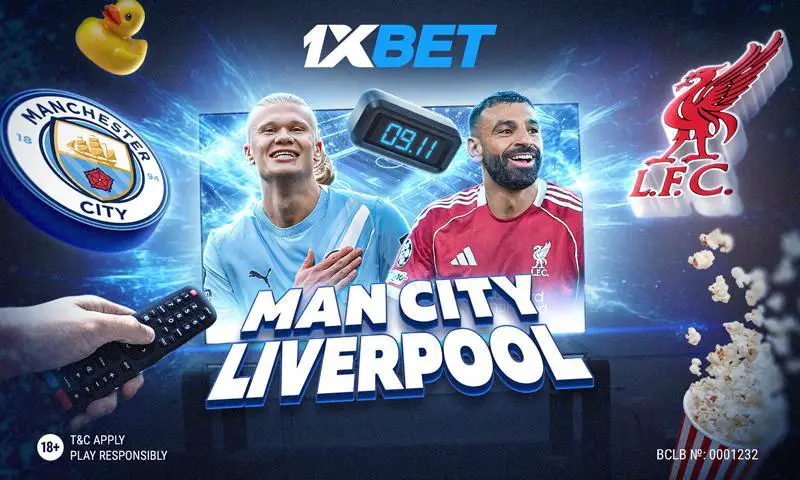 Manchester City vs Liverpool: Be At The Center Of Epic Football Clash With 1xBet!