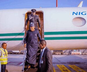 VP Shettima Returns To Abuja After COP30