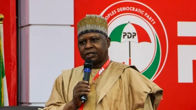 PDP Crisis: Turaki Calls for International Intervention as Rival Factions Clash