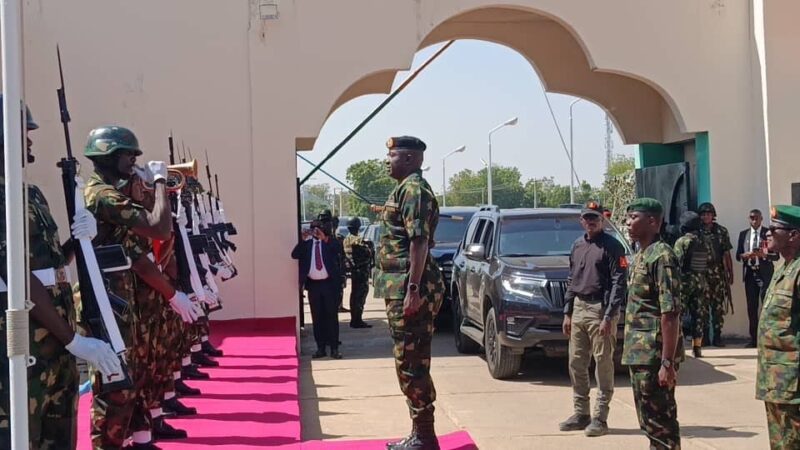 Army Chief, Storms Gusau, Visits Operation Fansa Yamma Headquarters