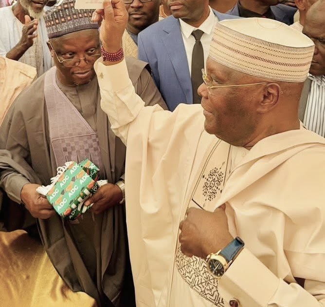 Fresh Controversy as ADC National Leadership Declares Atiku’s Membership Registration Invalid