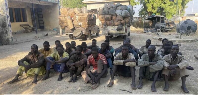 Troops Arrest 22 Suspected Terrorist Logistics Suppliers in Borno