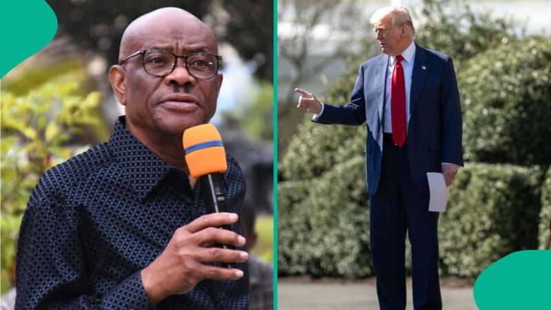 Wike Mentions Those Allegedly Behind Donald Trump’s Threat