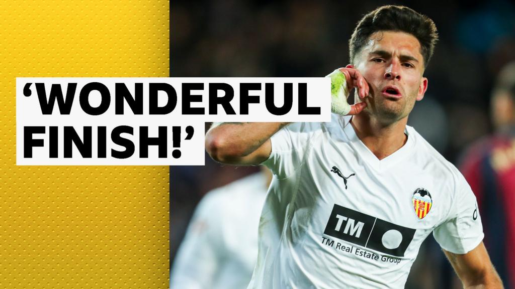 Watch Duro's spectacular overhead kick for Valencia