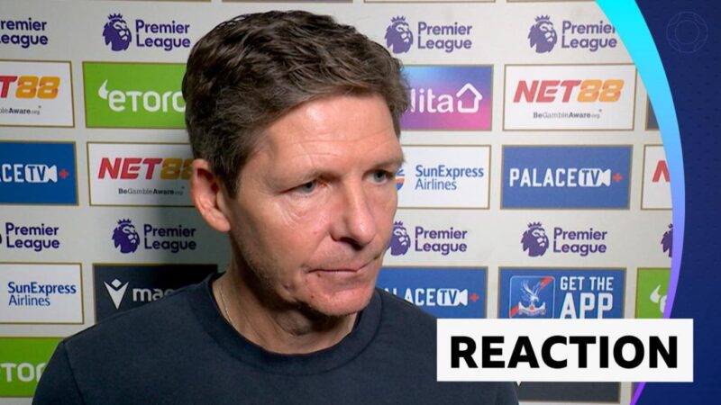 Crystal Palace 1-2 Manchester United: Oliver Glasner hits out at frugal Eagles