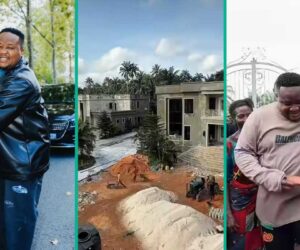 Cubana Chiefpriest Shows Off Massive Mansion in His Village, Fans React to Scale of Project