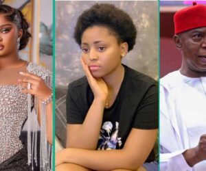 Actress Etinosa Slams Ned Nwoko Over Remarks About Regina Daniels at Abuja Event: “At Your Age?”