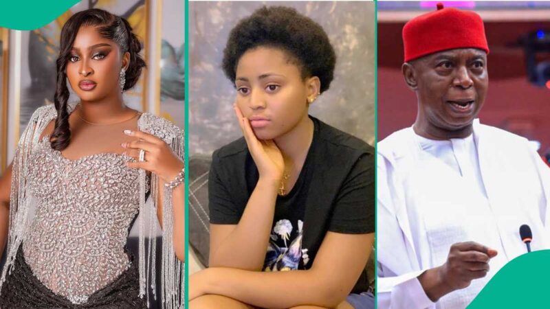 Actress Etinosa Slams Ned Nwoko Over Remarks About Regina Daniels at Abuja Event: “At Your Age?”