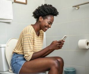 So, You Love Scrolling on the Toilet? Here’s What It’s Doing to Your Body