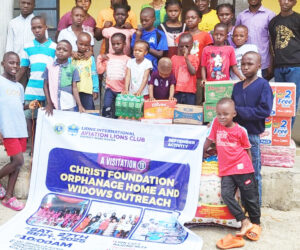 Aviation Lions Club Impacts Christ Foundation Orphanage Home, Widows Outreach