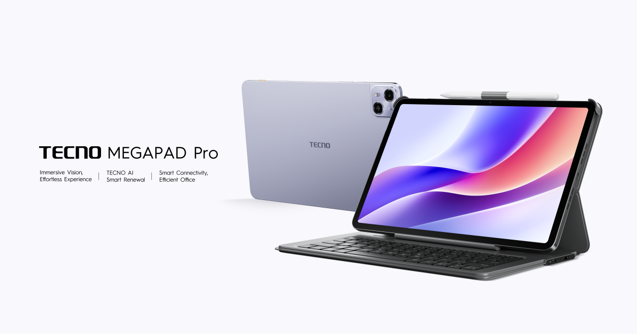 TECNO MEGAPAD Pro: The Essential AI Tablet for Students and Business Professionals