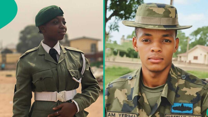 “I Was Running Side by Side With Him”: Lady Narrates Her Encounter with Viral Naval Officer Yerima