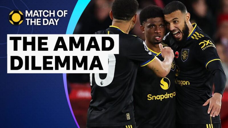 Amad Diallo: How does Manchester United’s Ruben Amorim fit him into his formation? – MOTD analysis