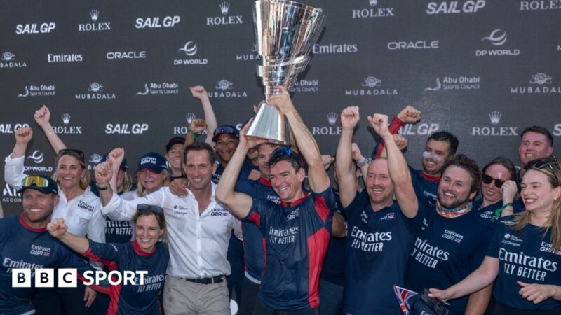SailGP: Great Britain win Abu Dhabi grand final for first title