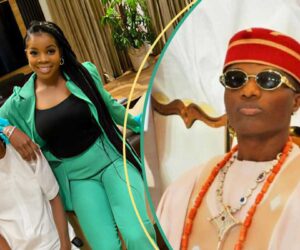 Wizkid’s Baby Mama Shola Ogudu Defends Son From Critics After Release of Debut Project