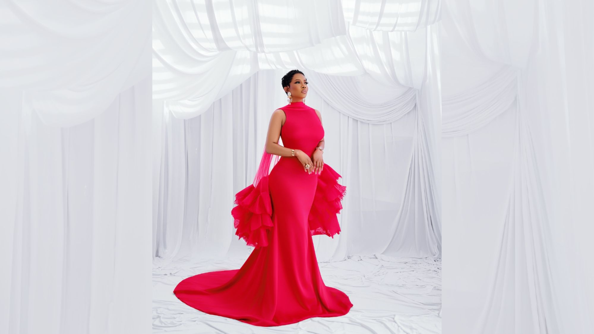 Toke Makinwa Is in Her Soft-Glam Mum Era and We’re Obsessed