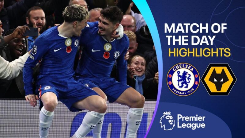 Chelsea see off managerless Wolves to move up to second