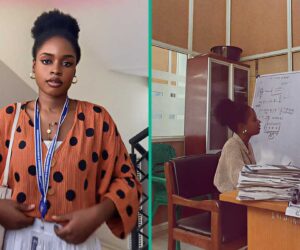 Finalist Posts Video Showing How She Takes Classes as Only Student in Her Level, Clip Thrills People