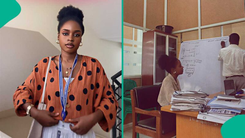 Finalist Posts Video Showing How She Takes Classes as Only Student in Her Level, Clip Thrills People