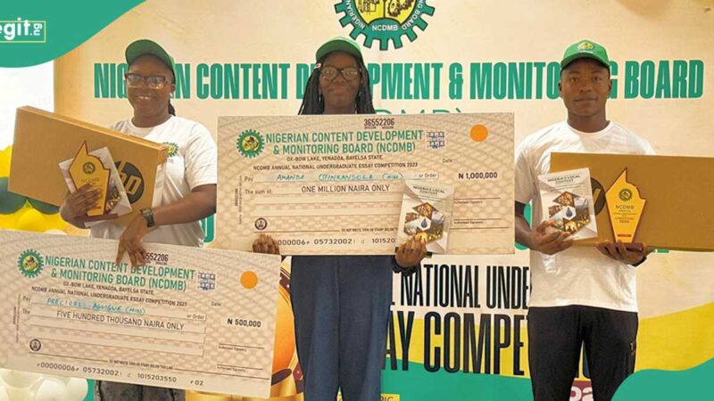16-Year-Old OAU Student Wins 2025 NCDMB Undergraduate Essay Competition