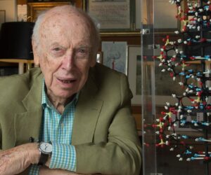 Scientist James Watson, who co-discovered double-helix of DNA and said black people are less intelligent than white people, diÂ£s